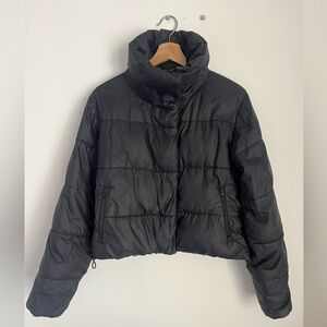 Alo Gold Rush Puffer Black